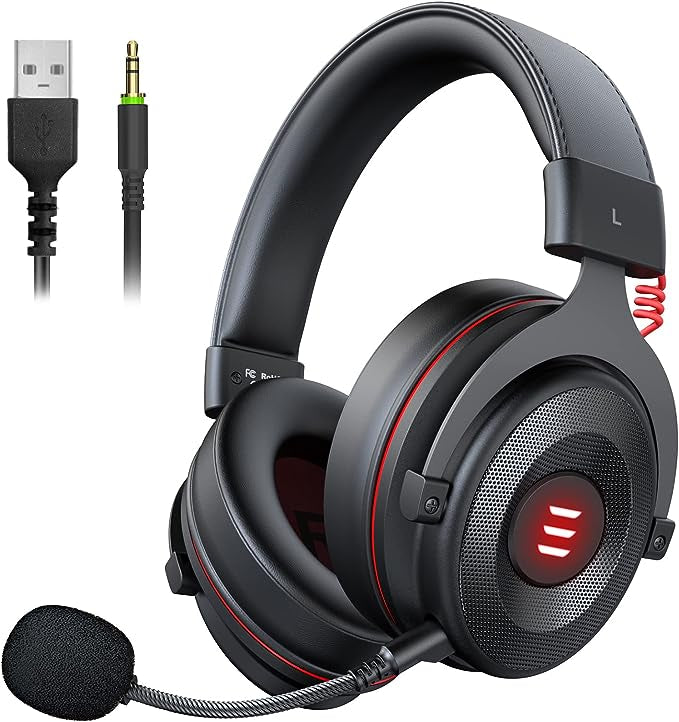 EKSA E900 Pro 7.1 Virtual Surround Sound Gaming Headset