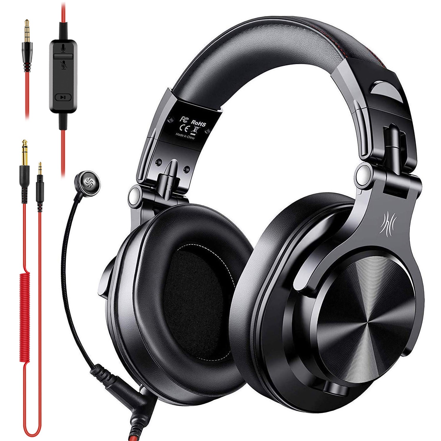 OneOdio A71 Wired Over Ear Headphones with Mic