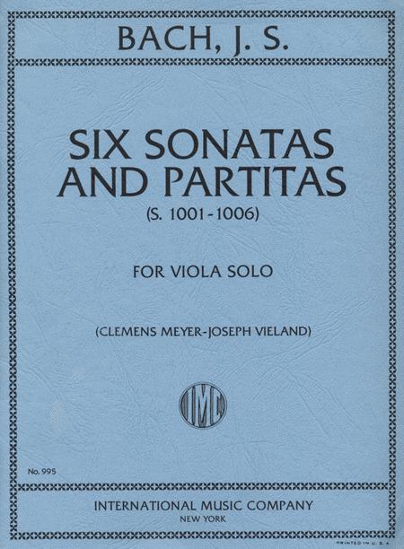 Arranged　Sonatas　Solo　and　Viola　Partitas　for　Bach:　Six
