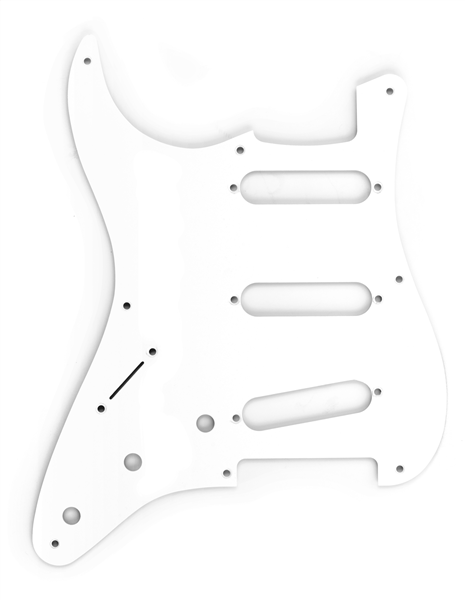 Fender 8-Hole '50s Vintage-Style Left-Hand Stratocaster® S/S/S Pickguards