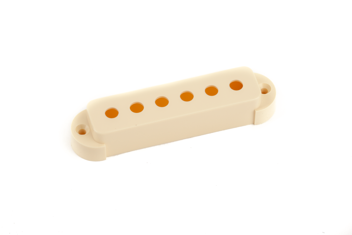 Fender Pickup Cover, Jaguar® Plastic Aged White