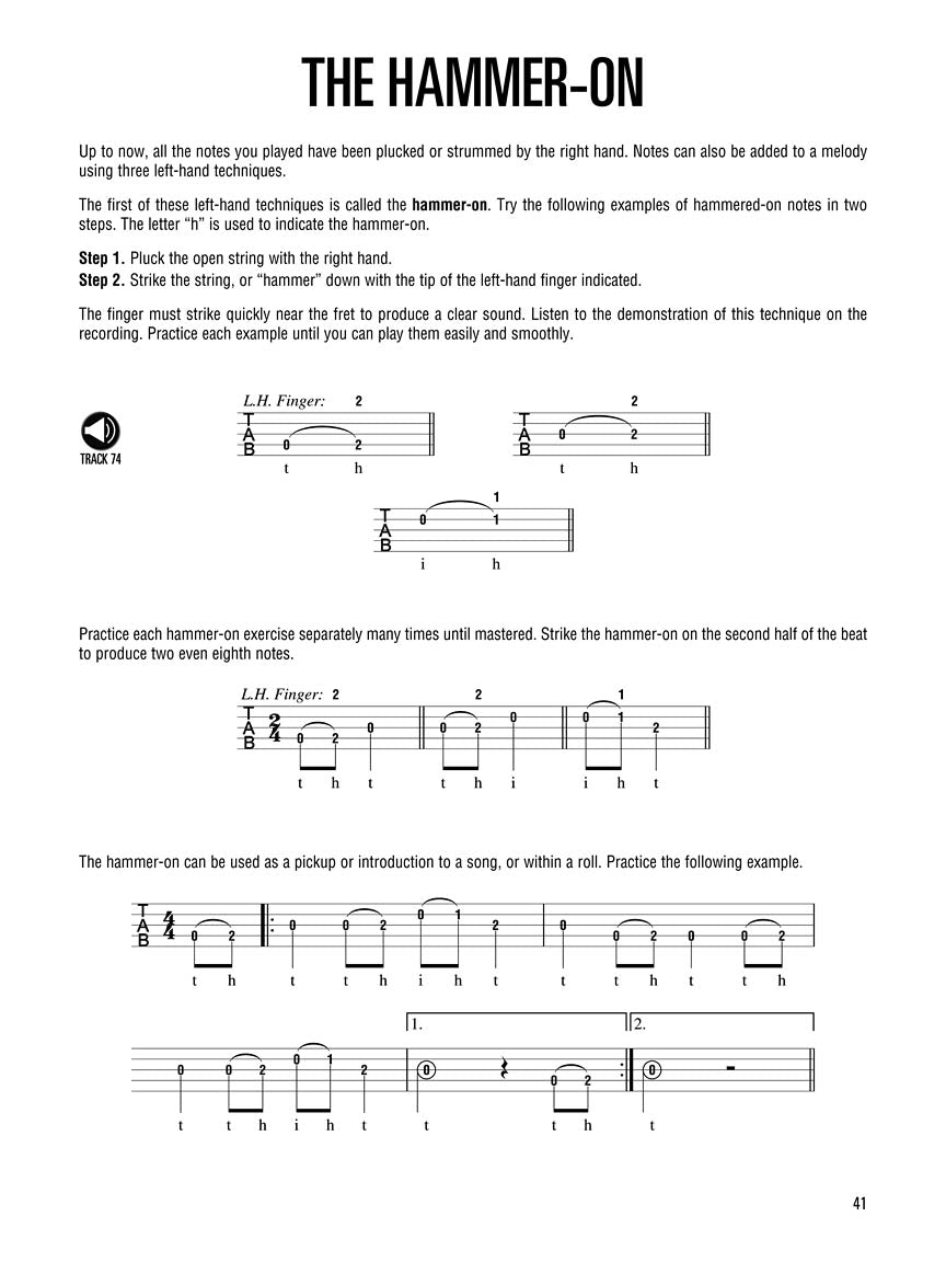 Hal Leonard Banjo Method, Book 1