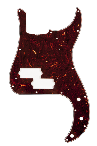 Fender Pure Vintage '63 Precision Bass® Pickguard, Brown Shell