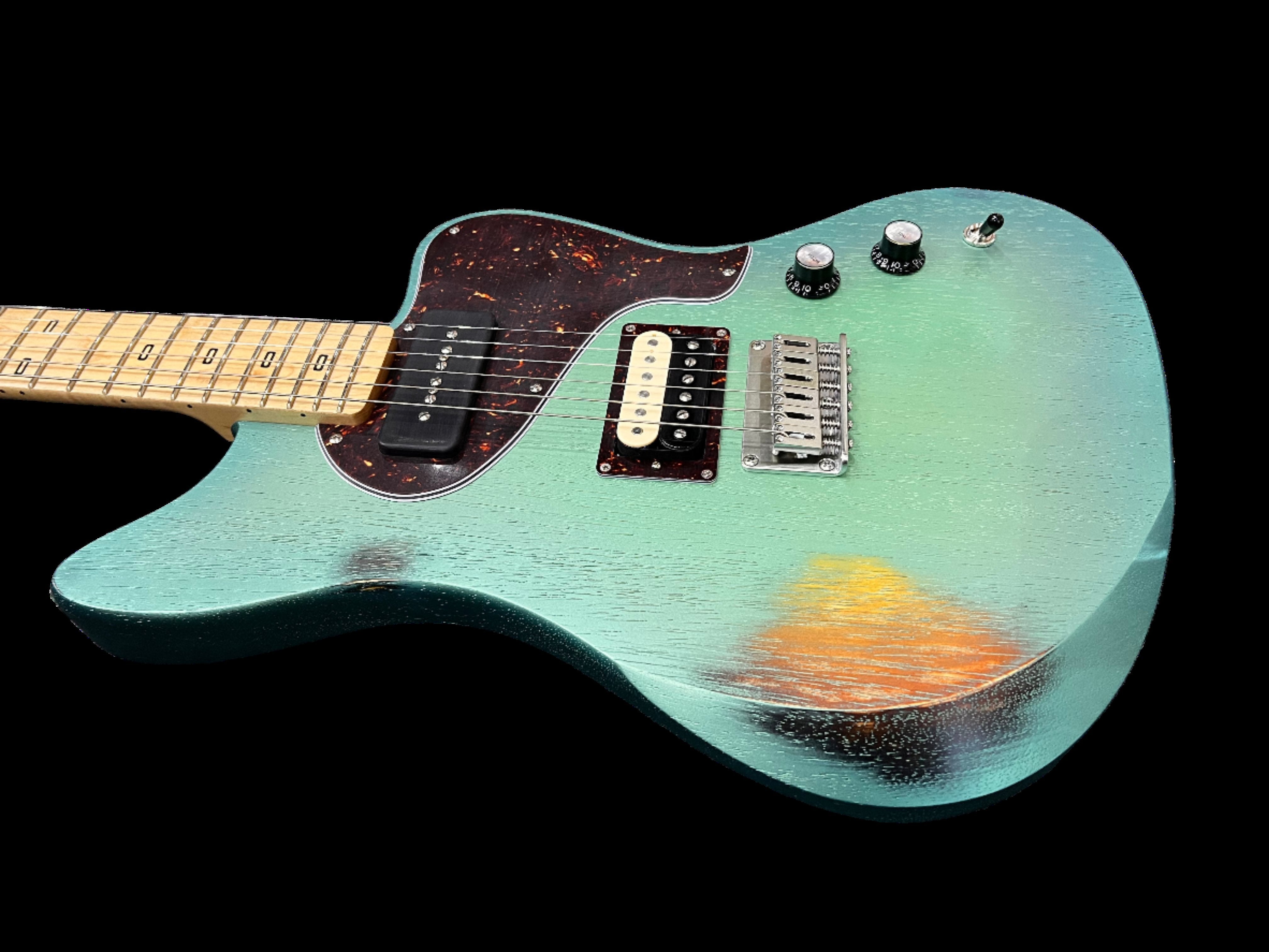 PJD Guitars: St John Standard - Jade Ocean Metallic w/ Spray Over