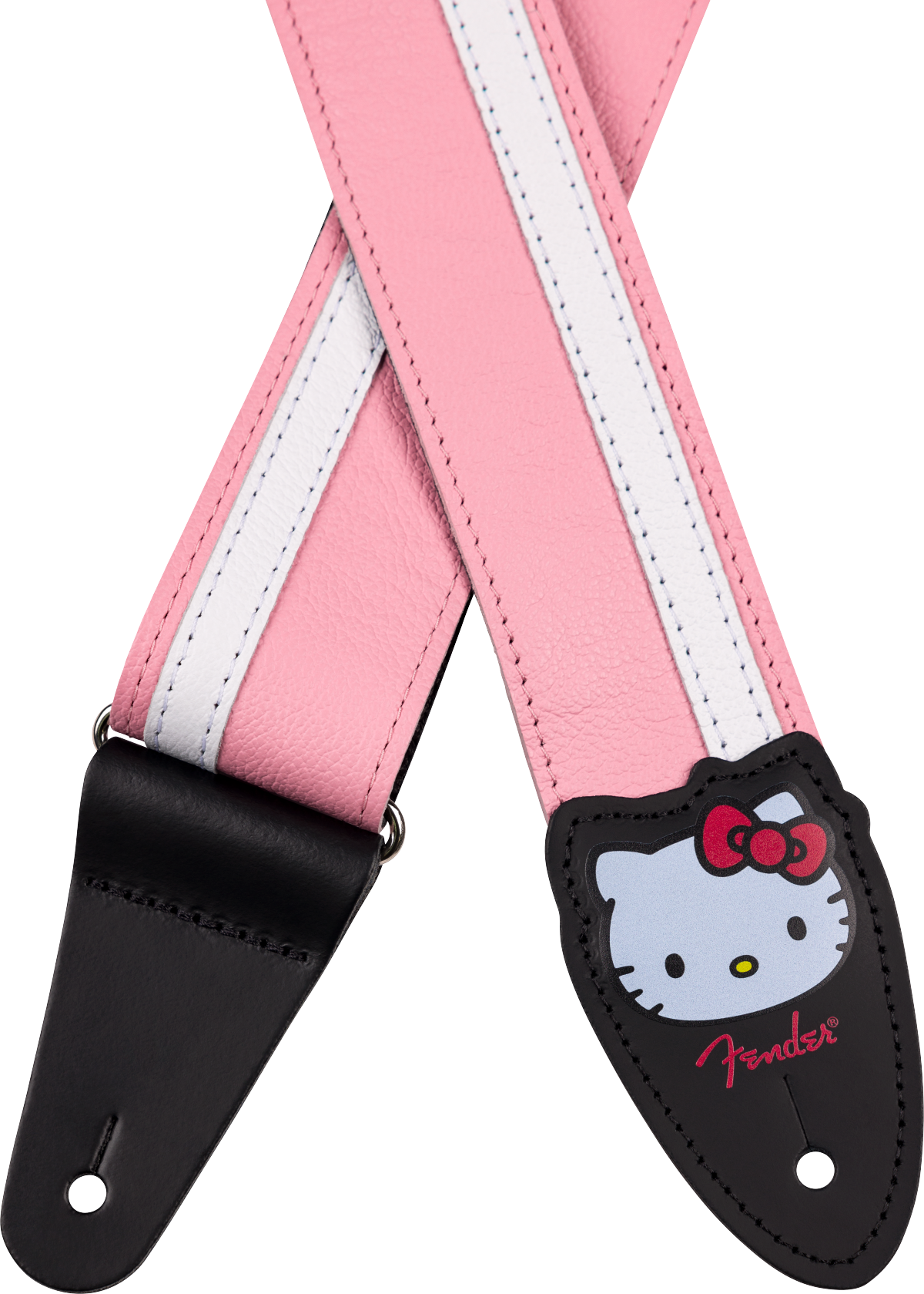 Fender X Hello Kitty Leather Strap, Pink