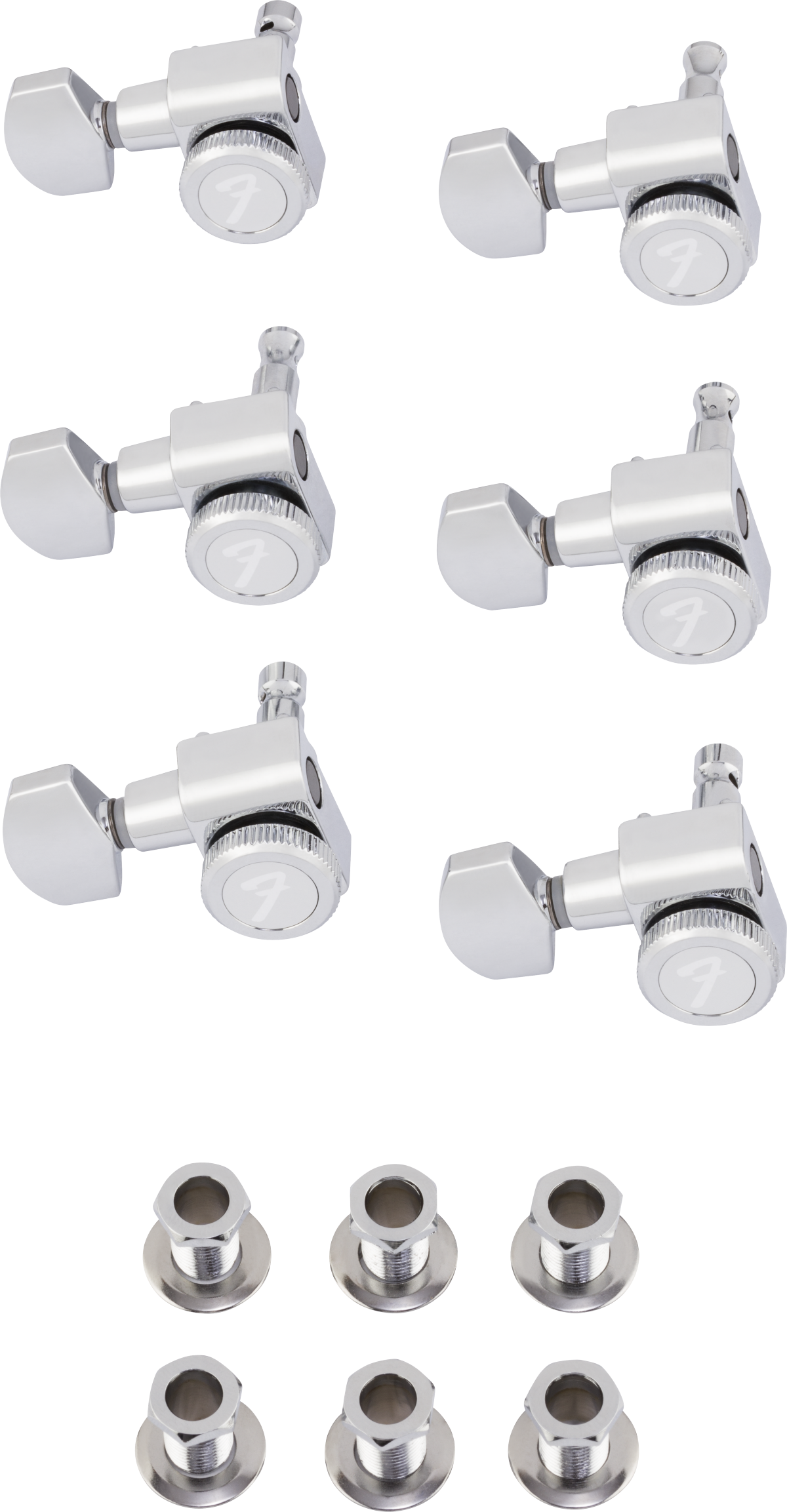 Fender Locking Stratocaster®/Telecaster® Tuning Machine Set - Left-Handed