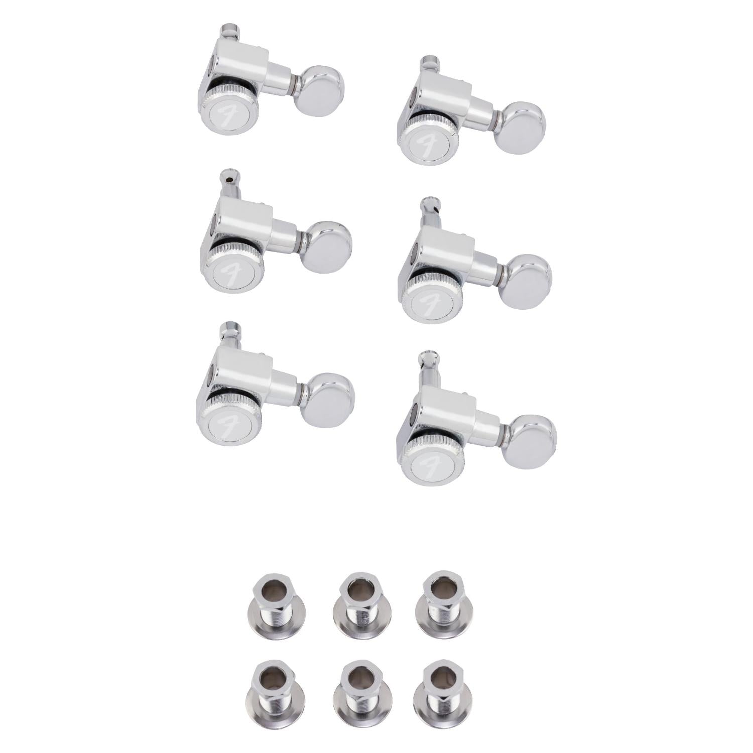 Fender Locking Stratocaster®/Telecaster® Vintage Buttons Tuning Machine Set