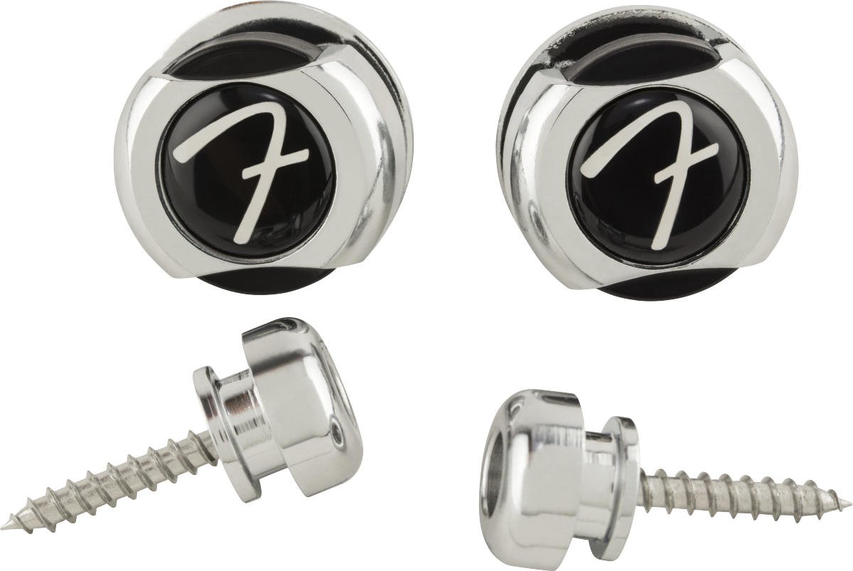 Fender Infinity Strap Locks (2), Chrome