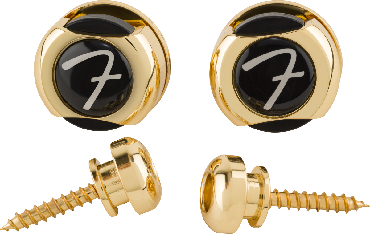 Fender Infinity Strap Locks (2), Gold