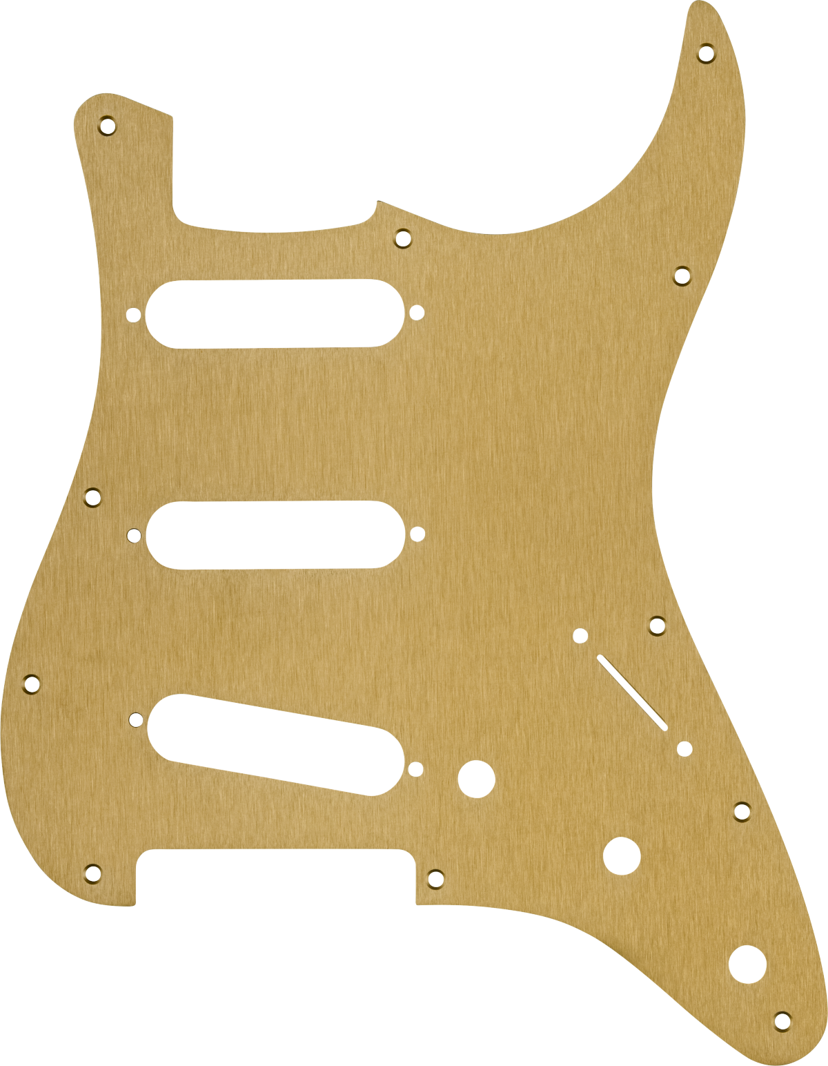 Fender 11-Hole Modern 1-Ply Anodized Stratocaster® S/S/S Pickguard