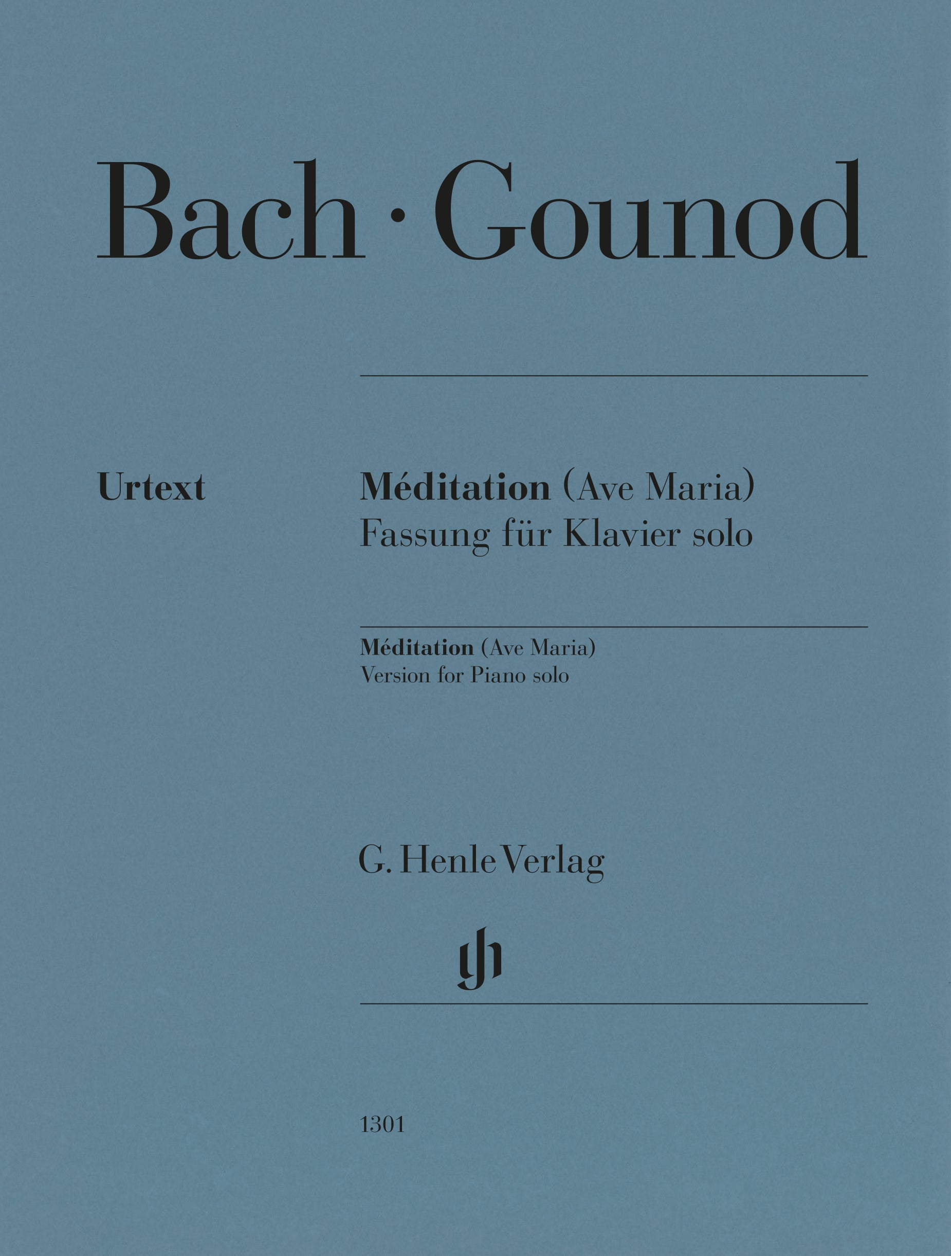 Bach: Méditation (Ave Maria) arr. Gounod for Piano Solo