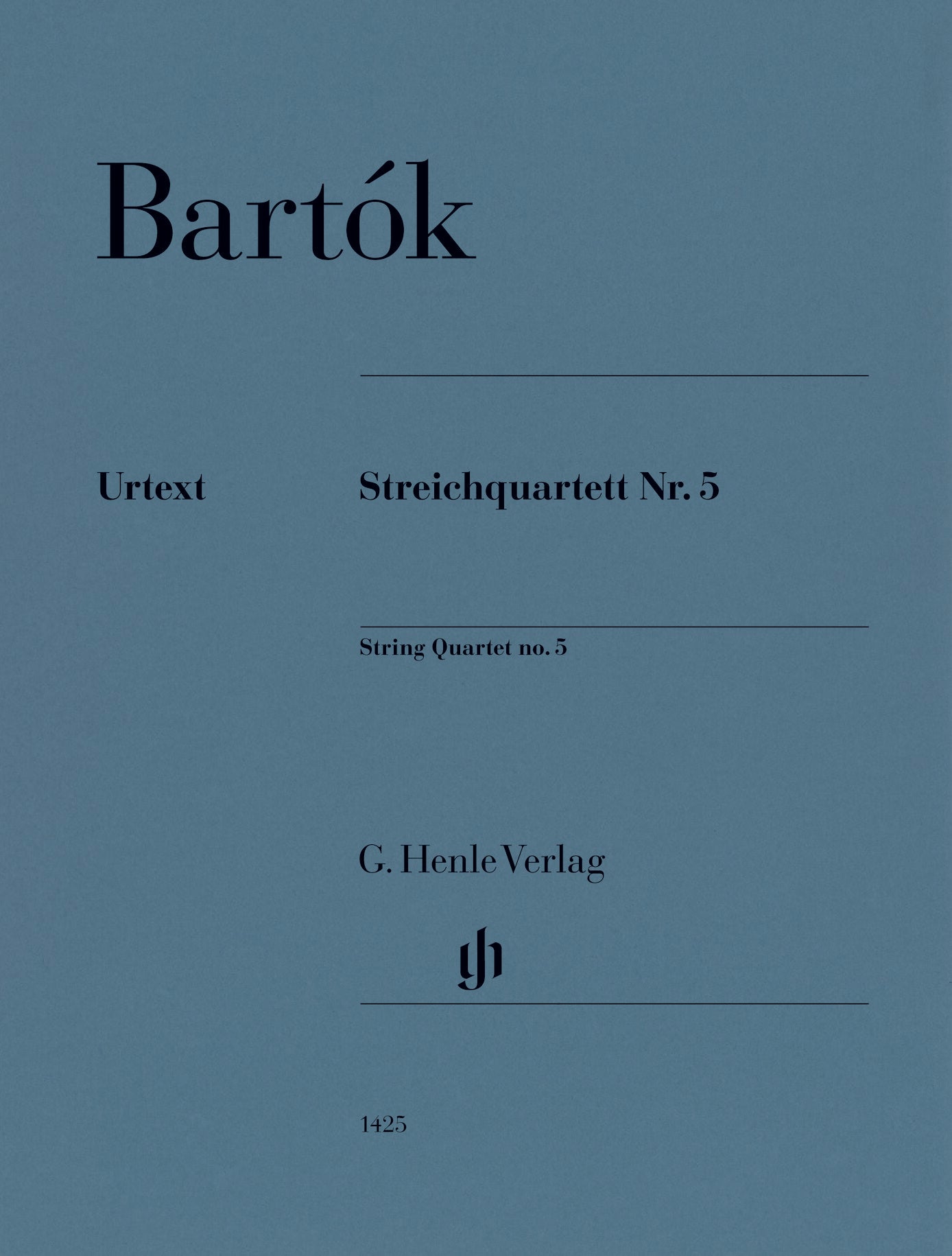 Bartók: String Quartet no. 5 (Set of Parts)