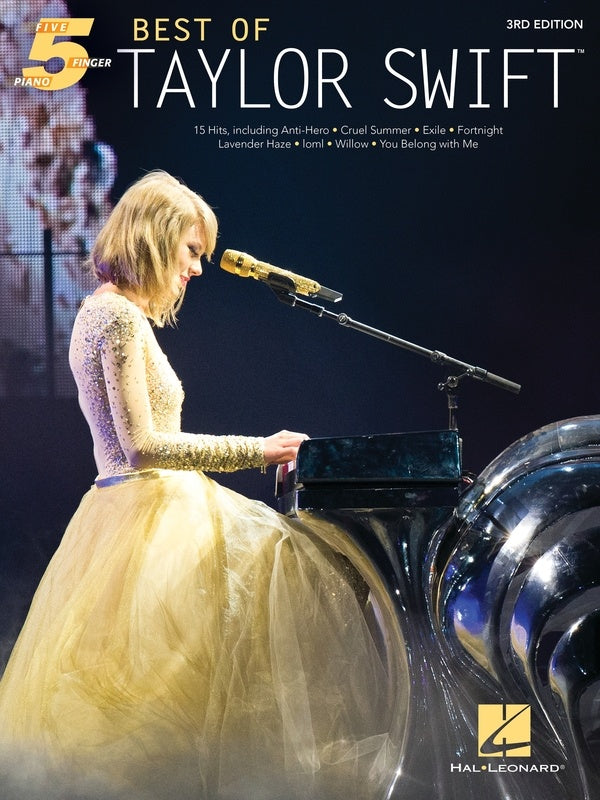 Best of Taylor Swift for Five-Finger Piano