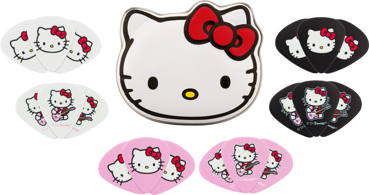 Fender X Hello Kitty 18 Pack Pick Tin