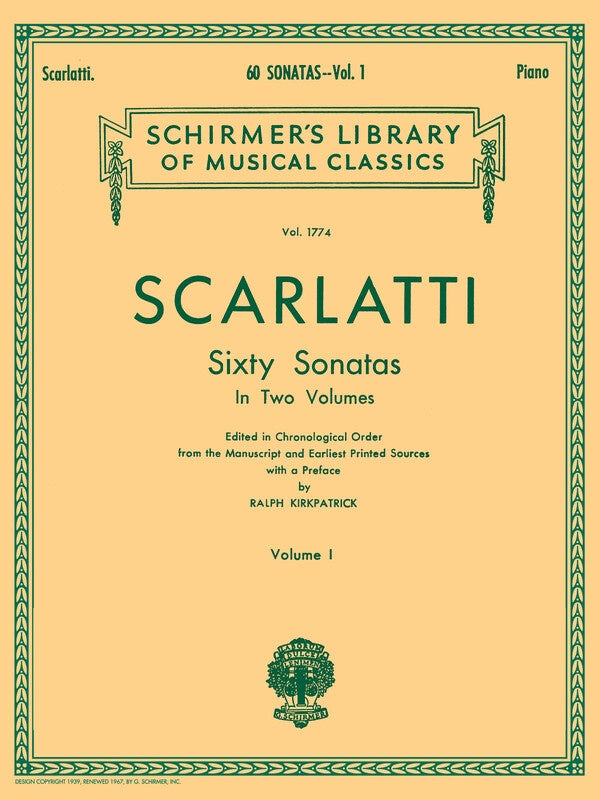 Scarlatti: 60 Sonatas Vol. 1