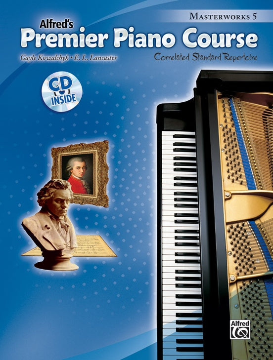 Alfred's Premier Piano Course, Masterworks 5