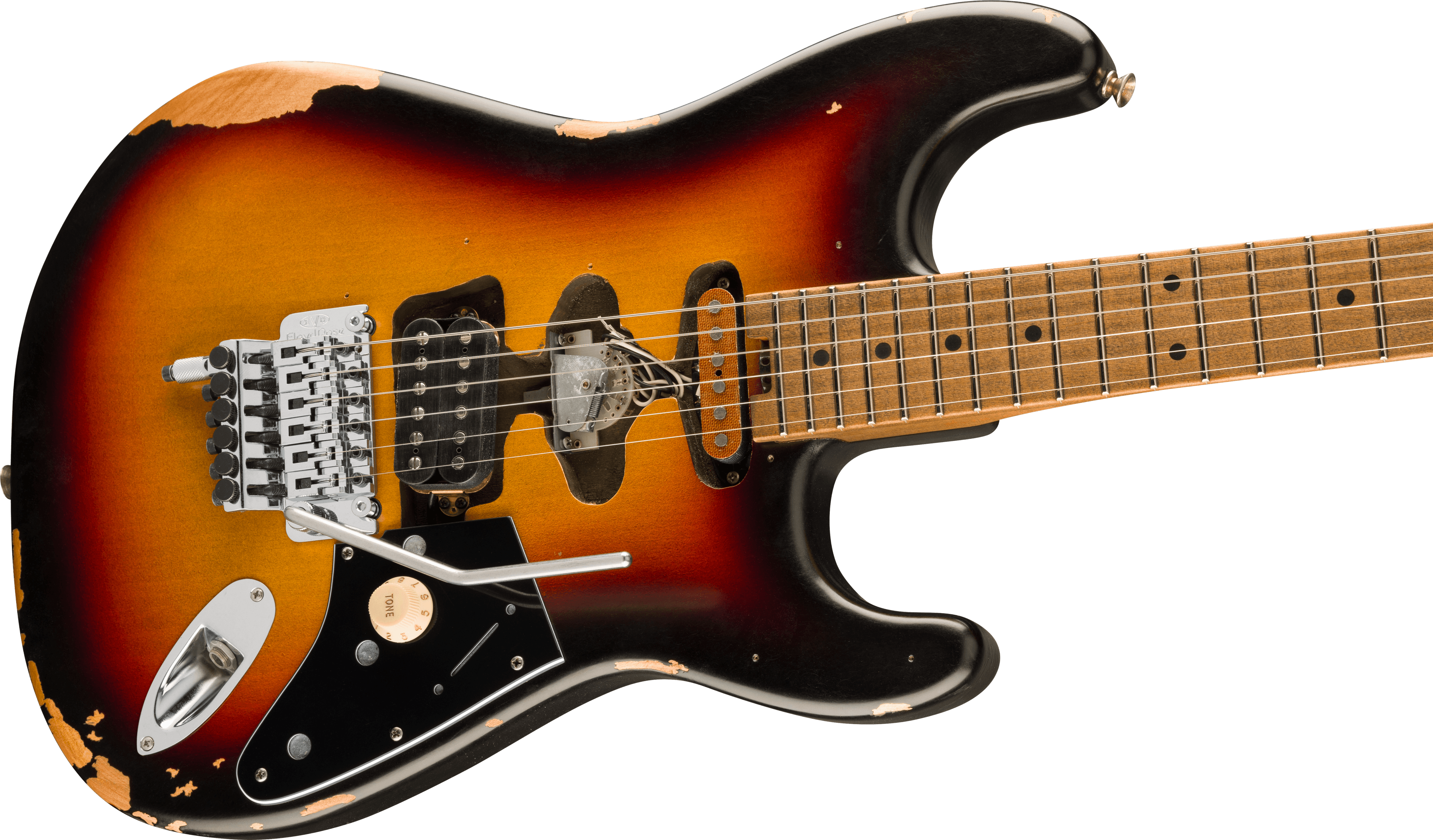 EVH Limited Edition Frankenstein Relic Series, Vintage Sunburst