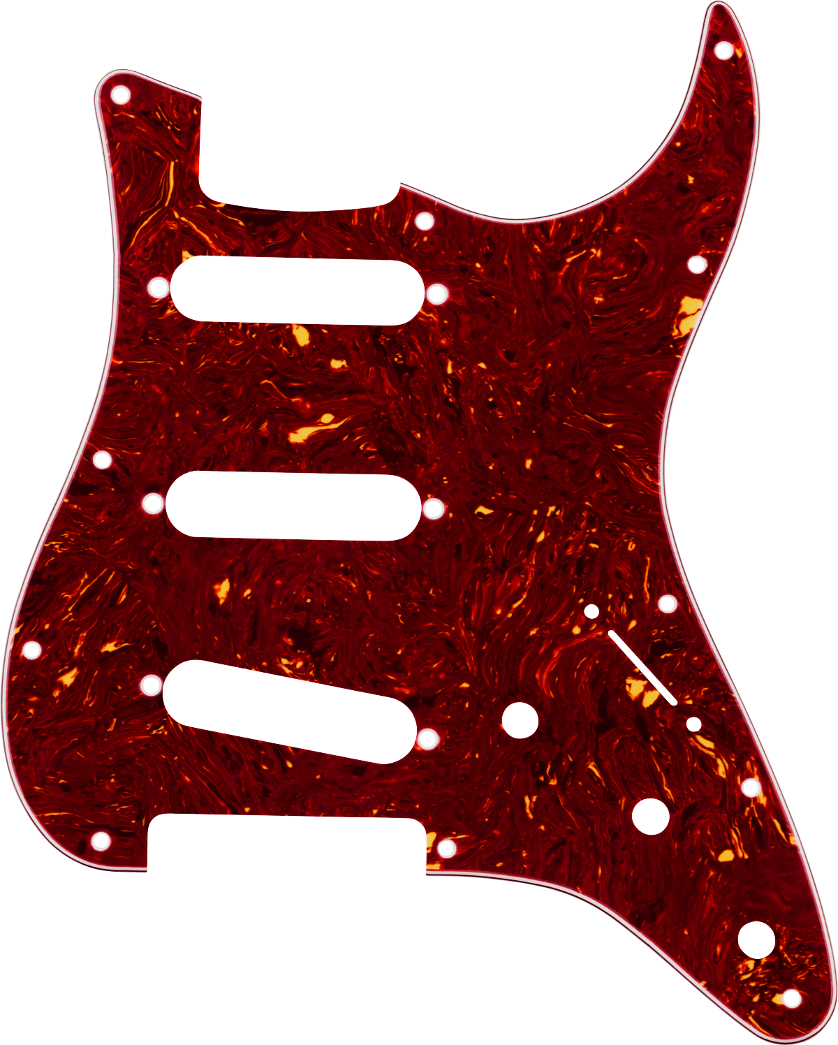 Fender Landau Coma Stratocaster® SSS Pickguard