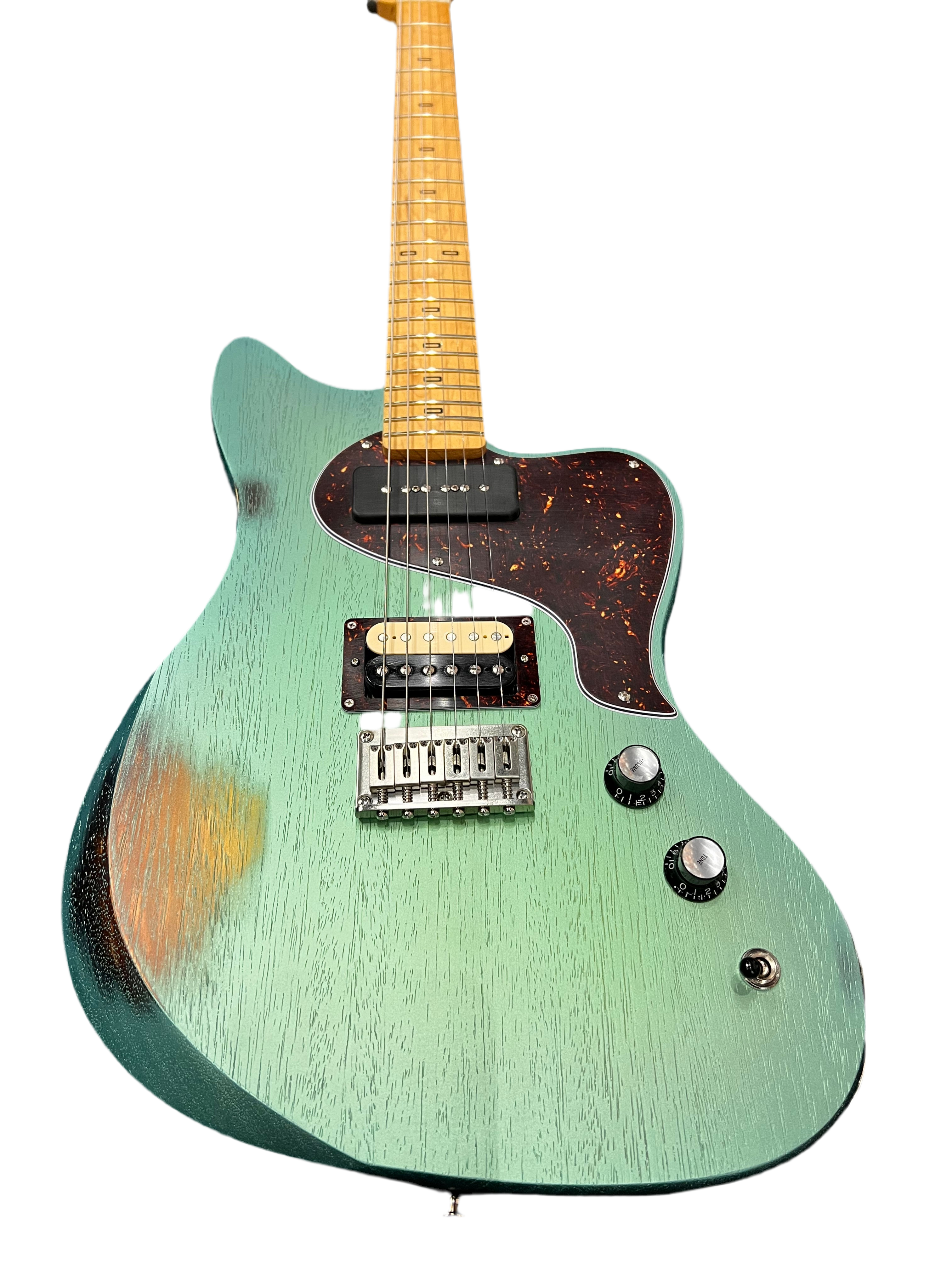 PJD Guitars: St John Standard - Jade Ocean Metallic w/ Spray Over