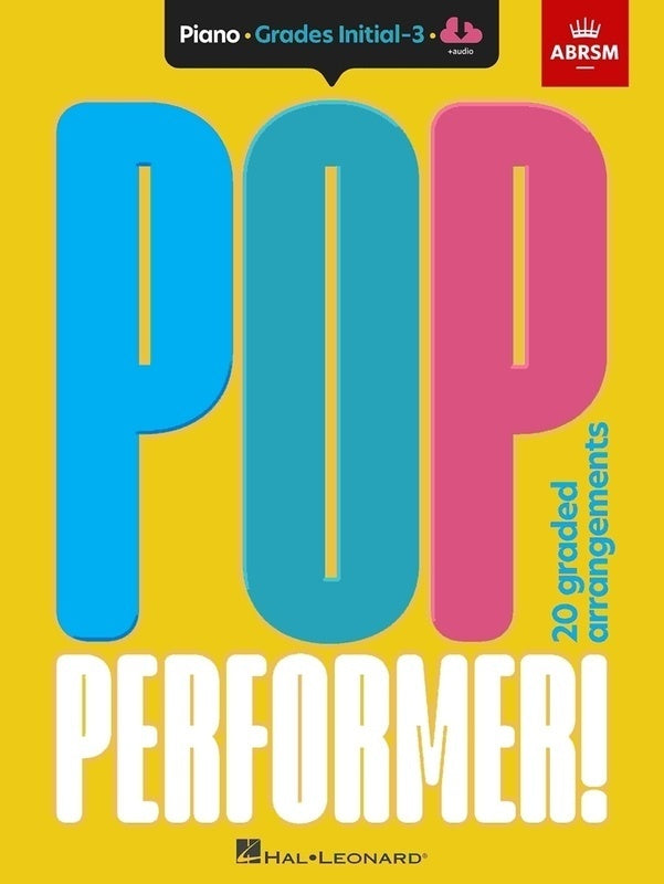 ABRSM Pop Performer! Piano - Initial-Grade 3