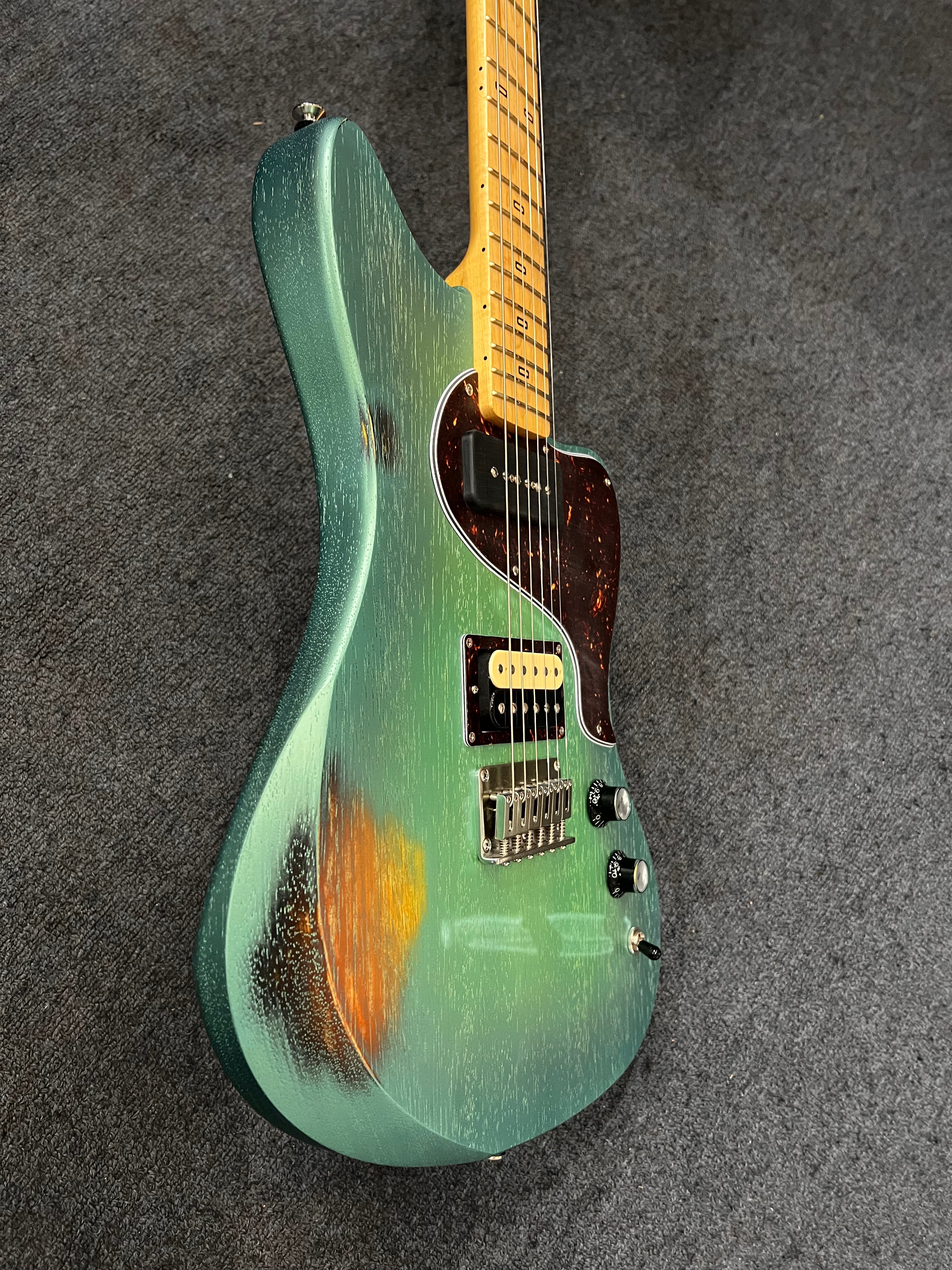 PJD Guitars: St John Standard - Jade Ocean Metallic w/ Spray Over