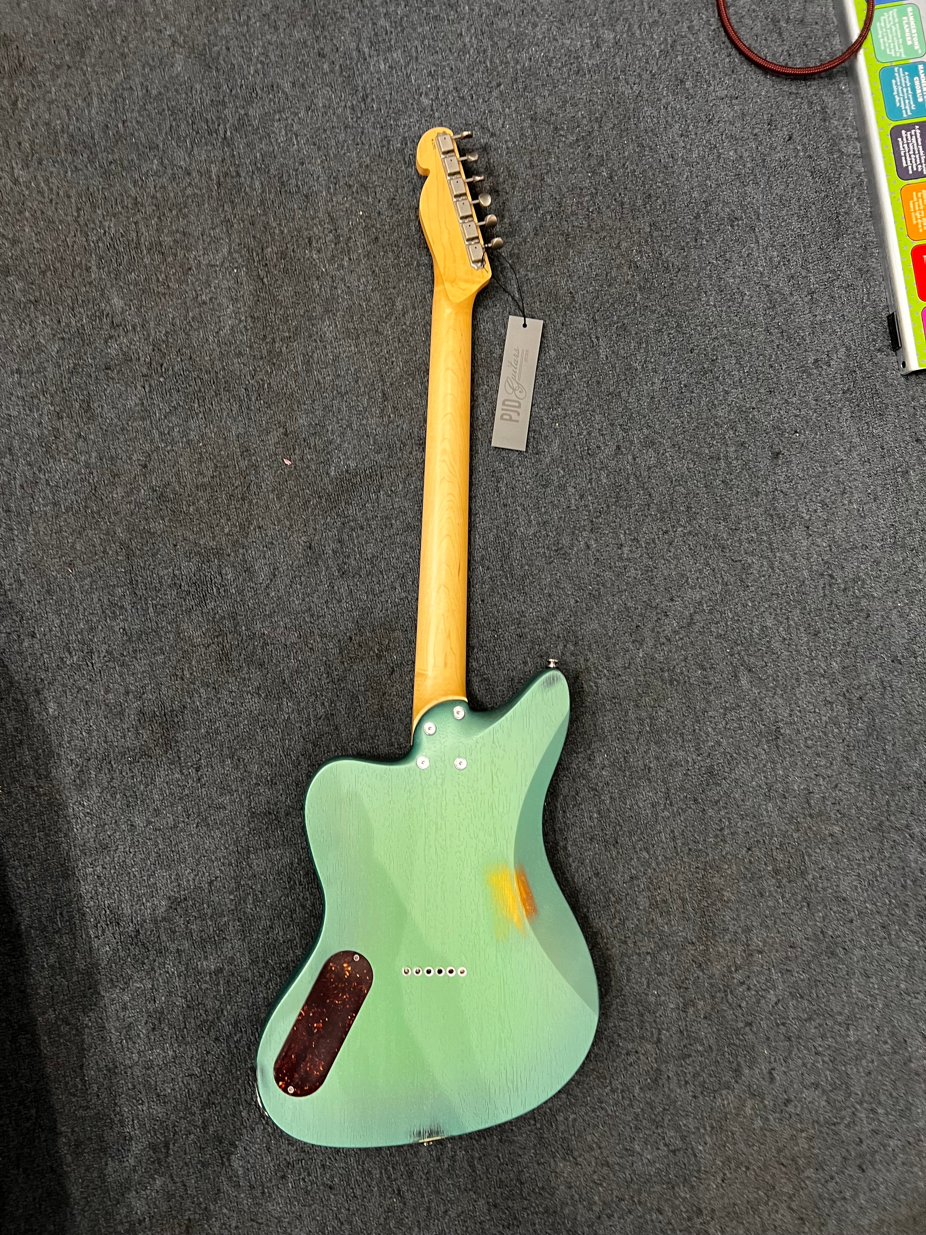 PJD Guitars: St John Standard - Jade Ocean Metallic w/ Spray Over