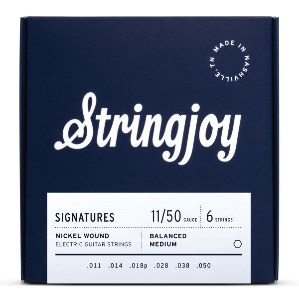 Stringjoy Signatures Electric Guitar Strings 6 Pack