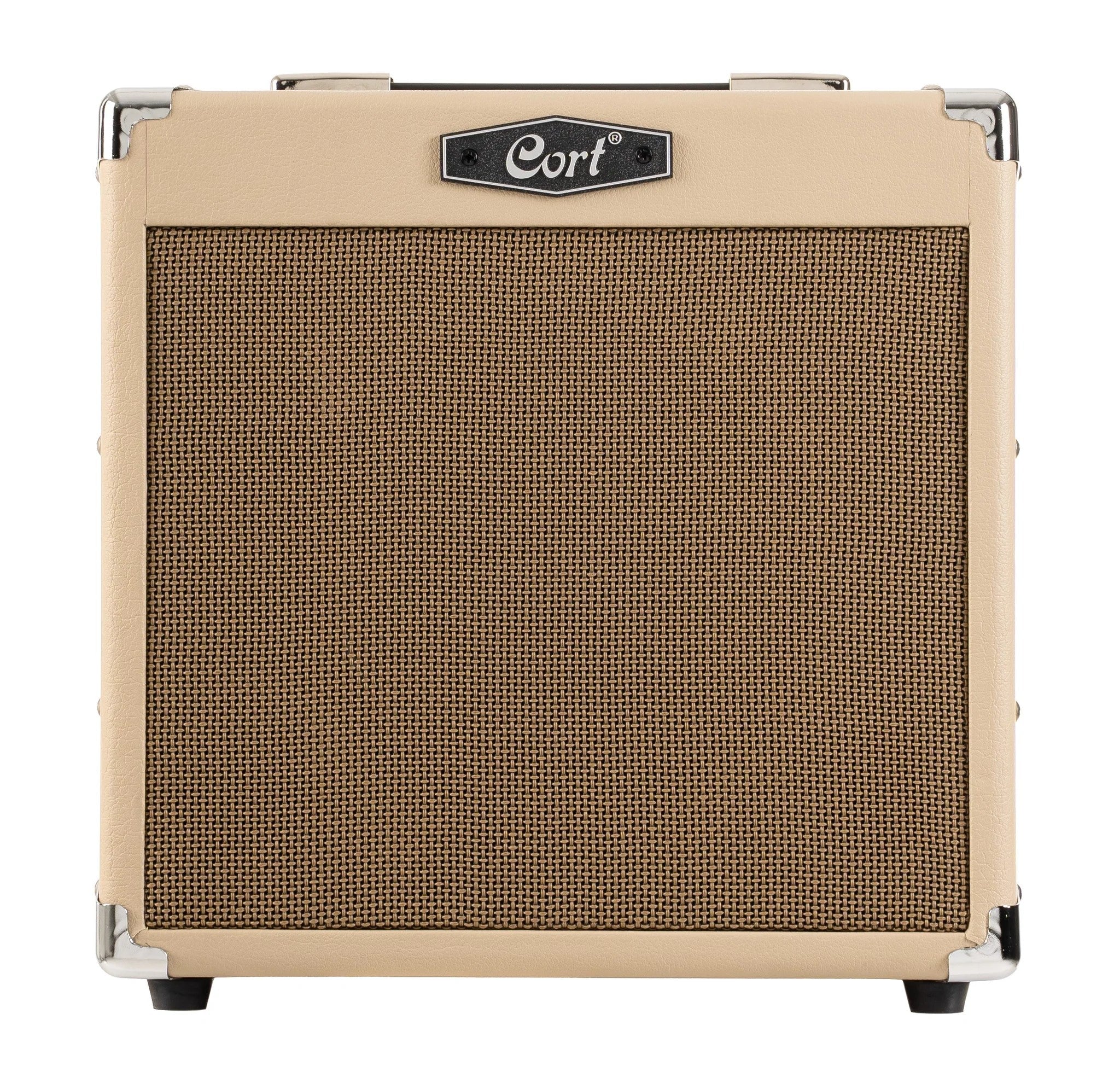 Cort CM15R 15W Amp, White Sand