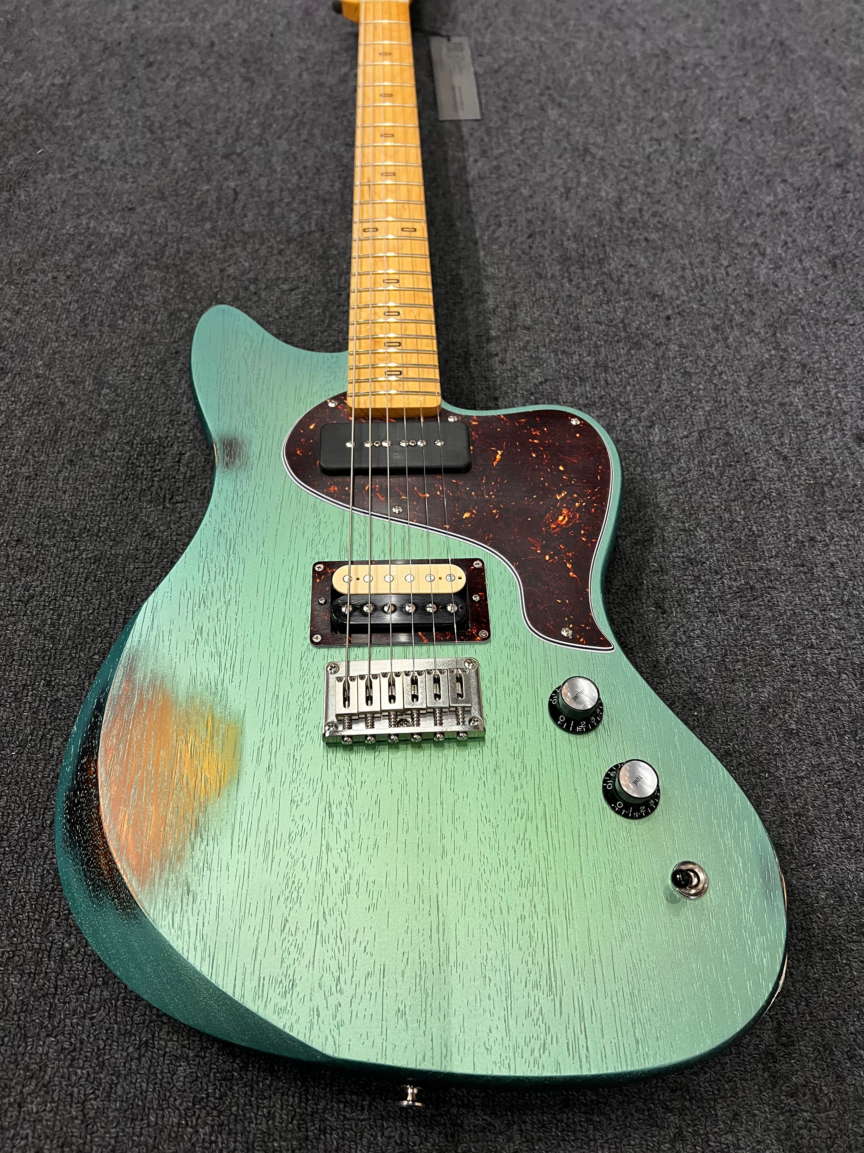 PJD Guitars: St John Standard - Jade Ocean Metallic w/ Spray Over