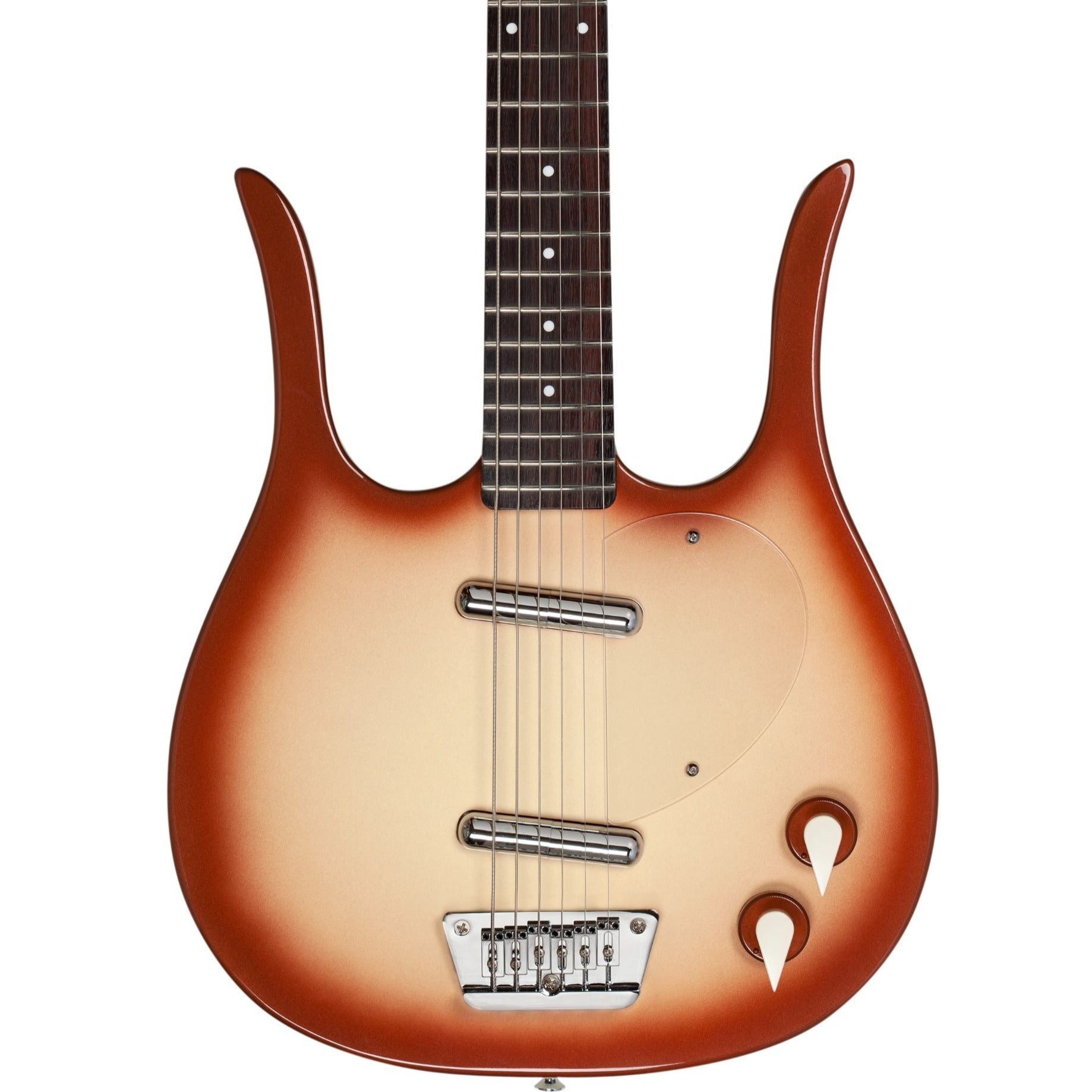 Danelectro '58 Longhorn Baritone Electric Guitar, Copper Burst