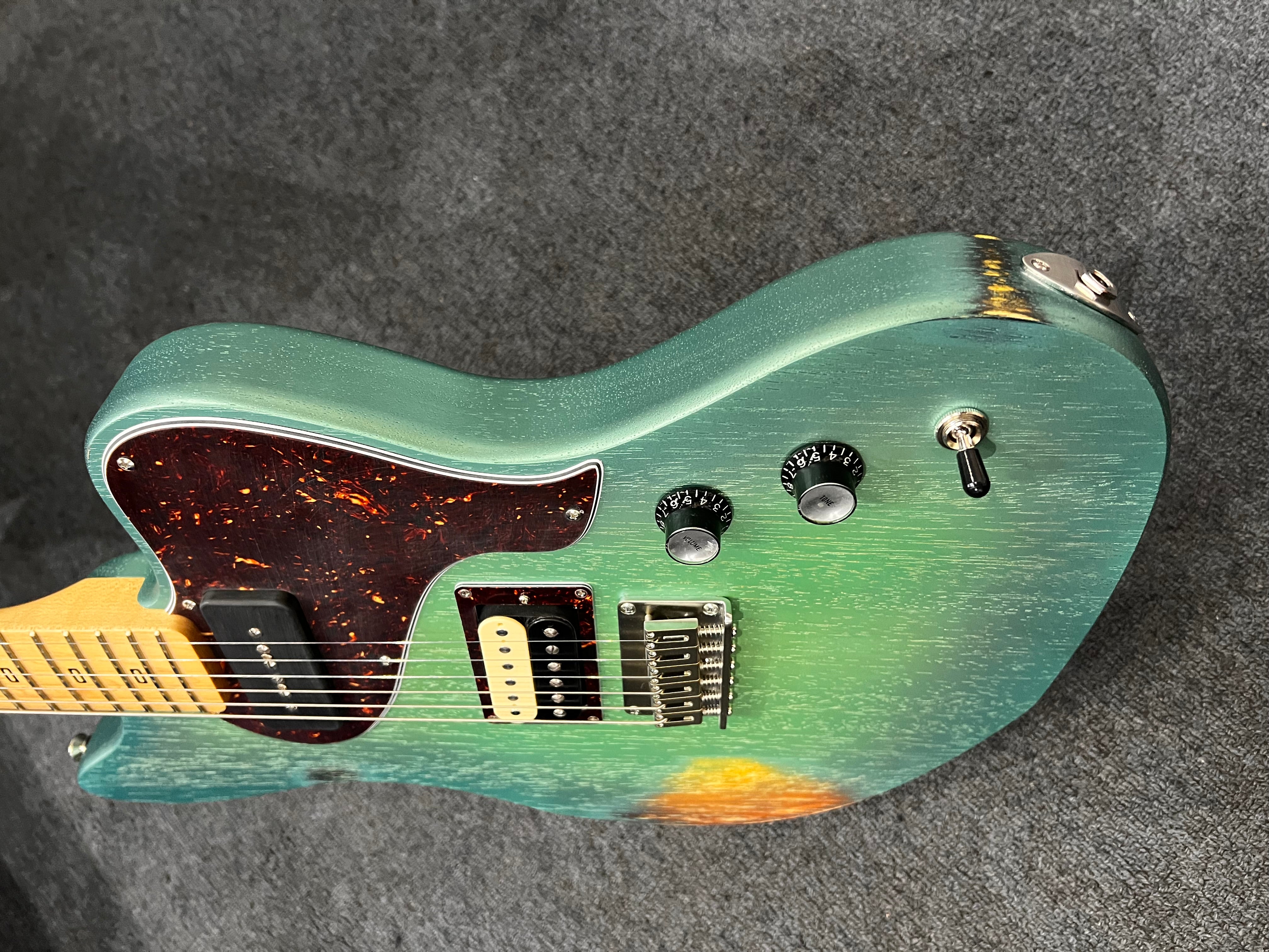 PJD Guitars: St John Standard - Jade Ocean Metallic w/ Spray Over