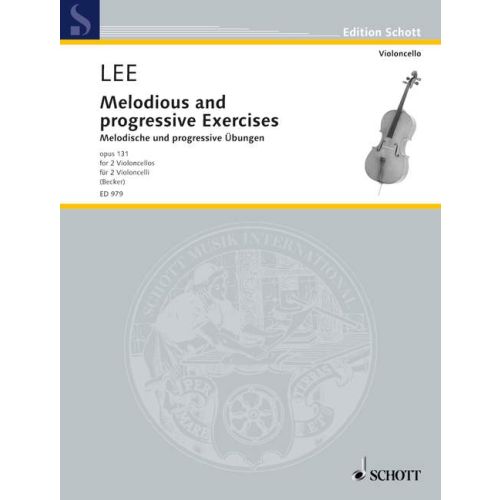 Lee: Melodious & Progressive Exercises op. 131 for 2 Cellos