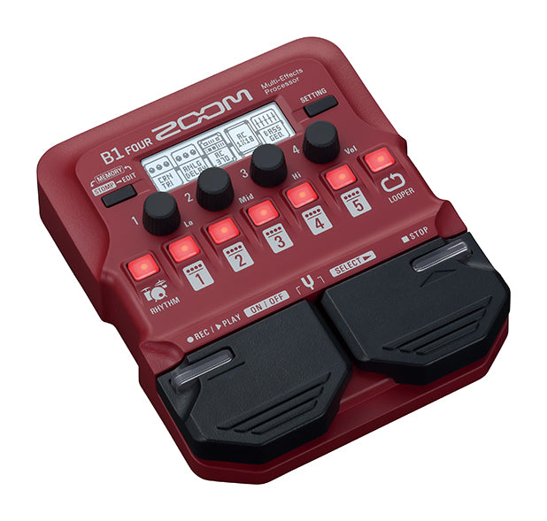 Zoom B1 Four Bass Multi-Effects Processor