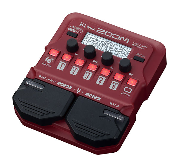 Zoom B1 Four Bass Multi-Effects Processor