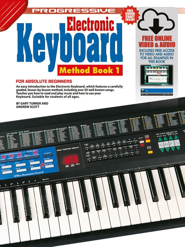 Progressive Electronic Keyboard Book 1