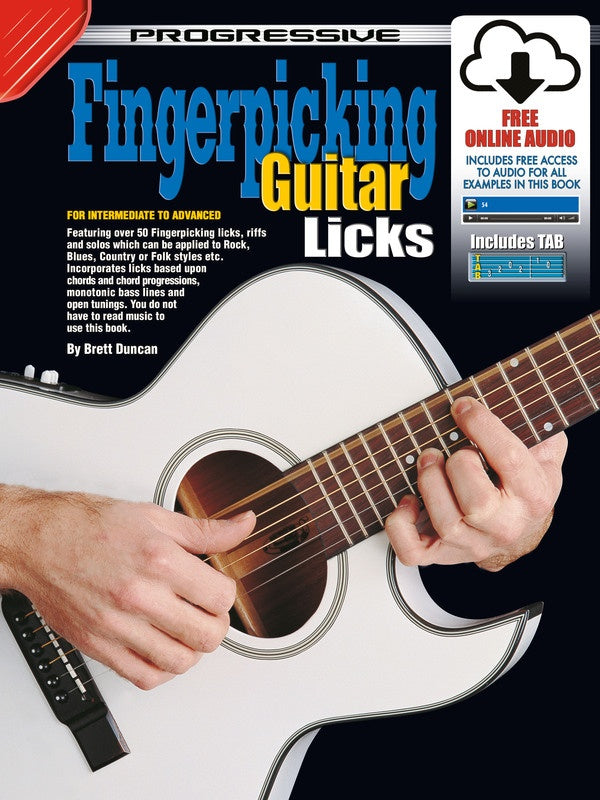 Progressive Fingerpicking Licks