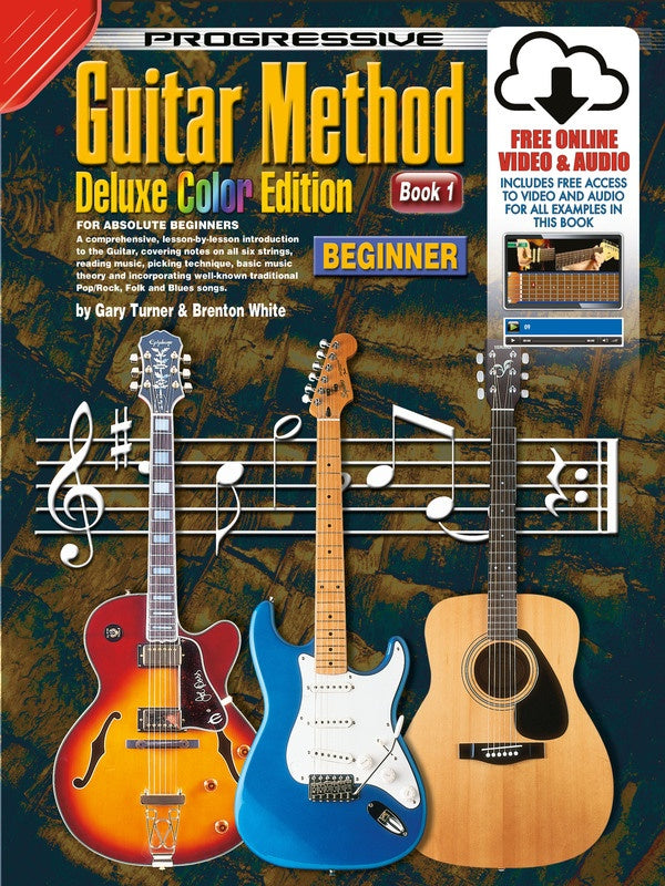 Progressive Guitar Method Book 1 Deluxe Colour Edition