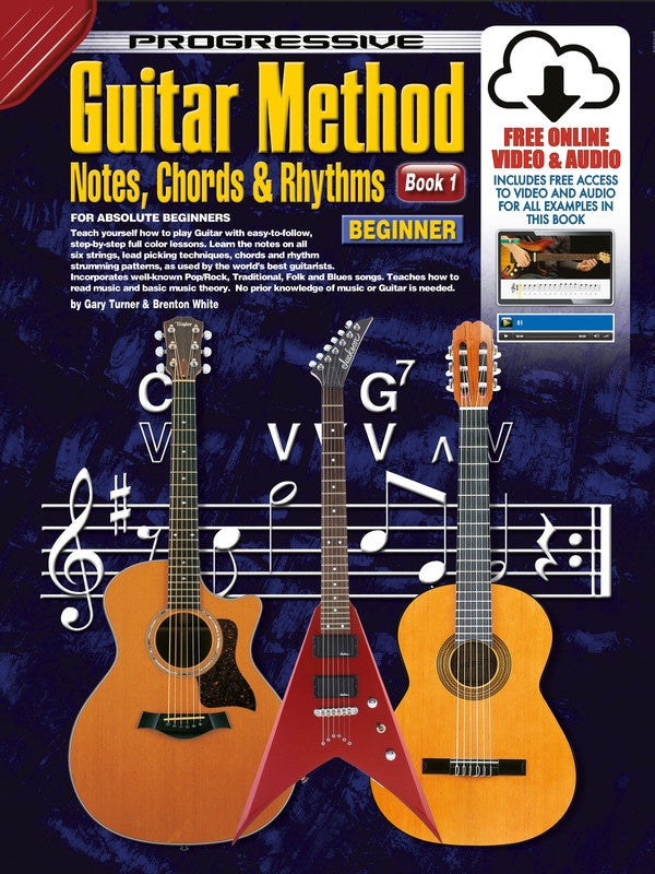 Progressive Guitar Method Notes Chords and Rhythms