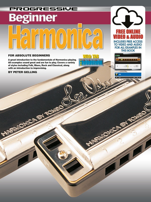 Progressive Beginner Harmonica