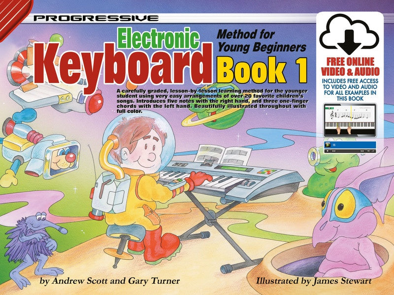 Progressive Keyboard Method for Young Beginners Book 1