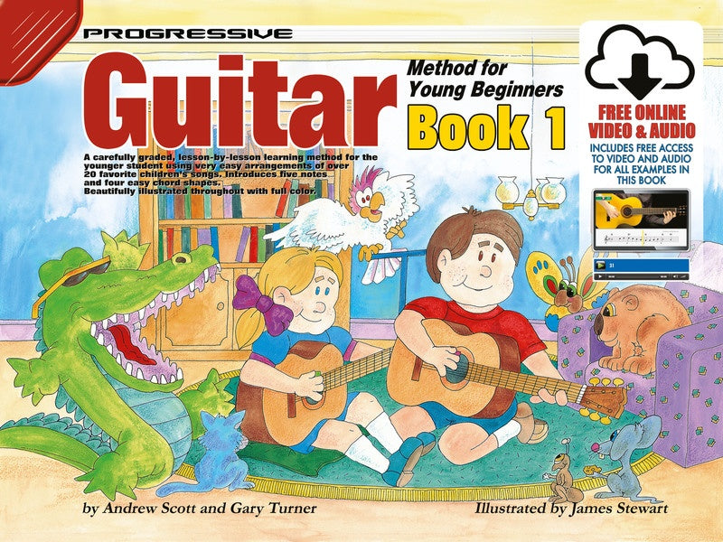 Progressive Guitar Method for Young Beginners Book 1