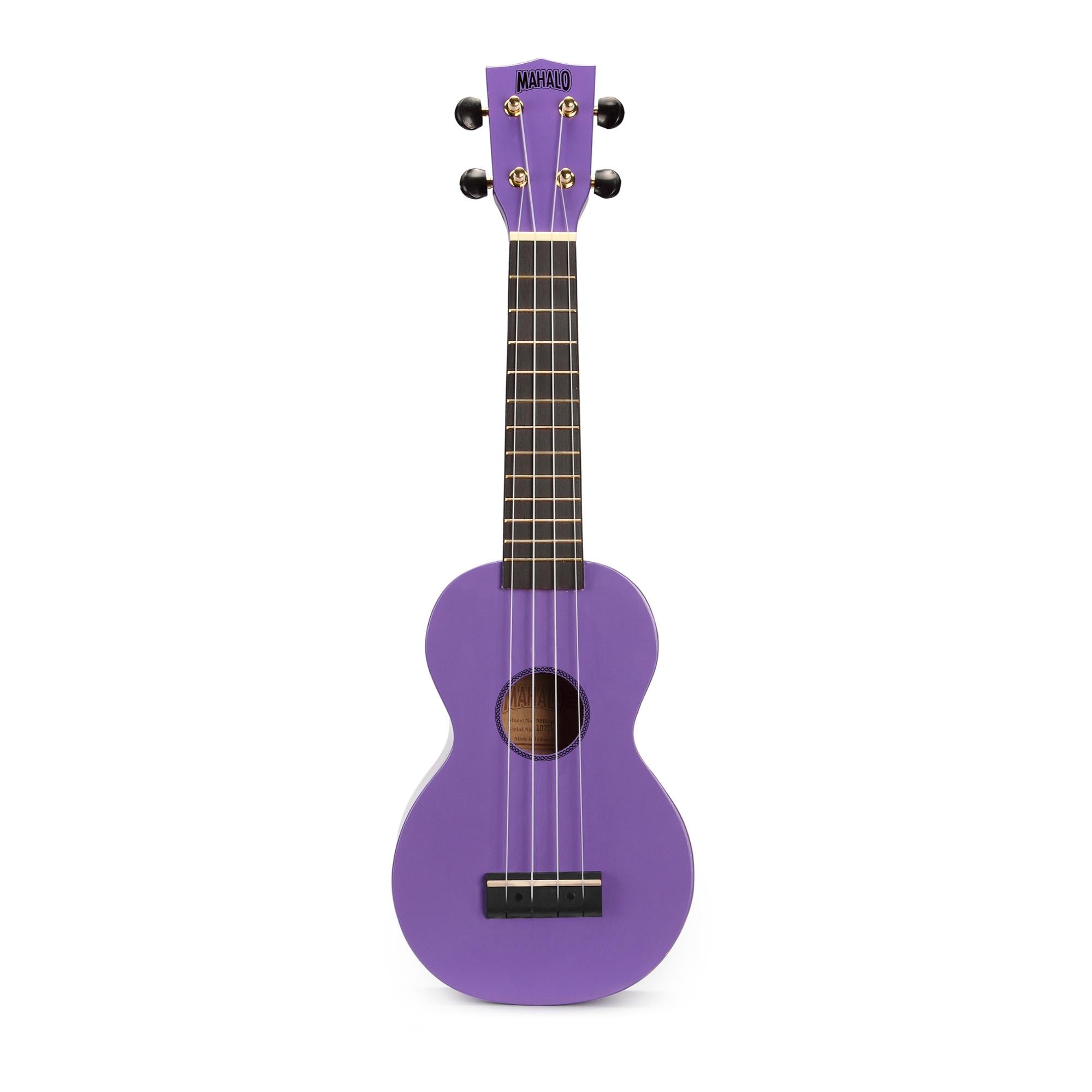 Mahalo MR1 Rainbow Series Soprano Ukulele, Purple