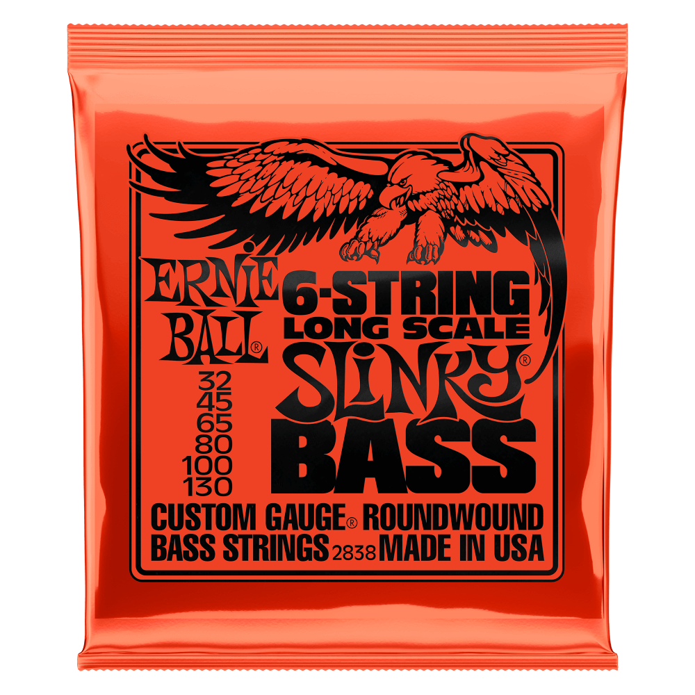 Ernie Ball Slinky Electric Bass Strings (5 & 6 String)