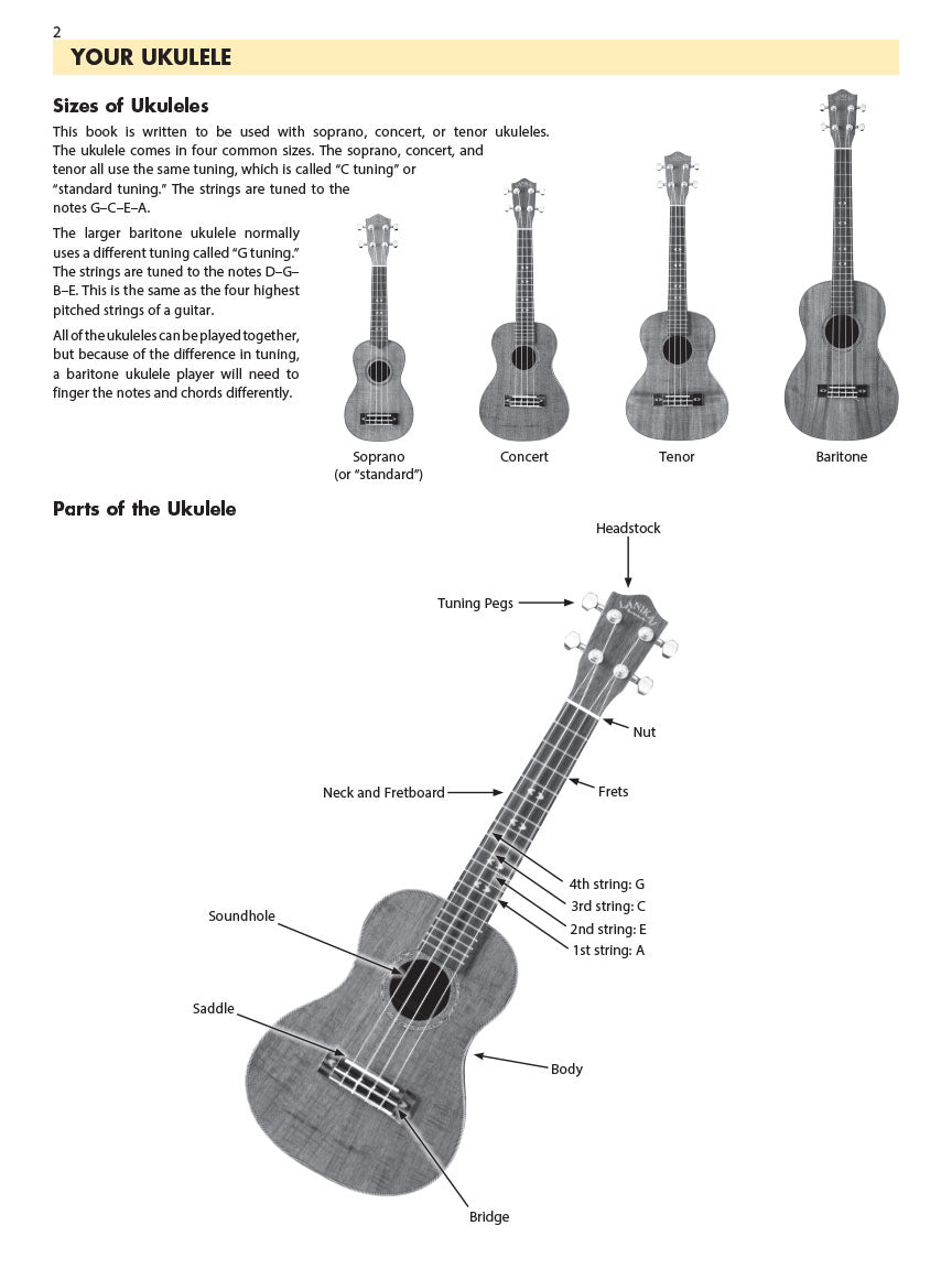 Essential Elements for Ukulele, Method Book 1