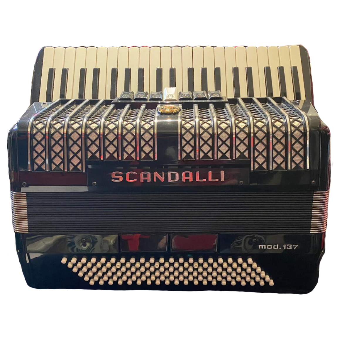 Scandalli 120 Bass Piano Accordion Model 137