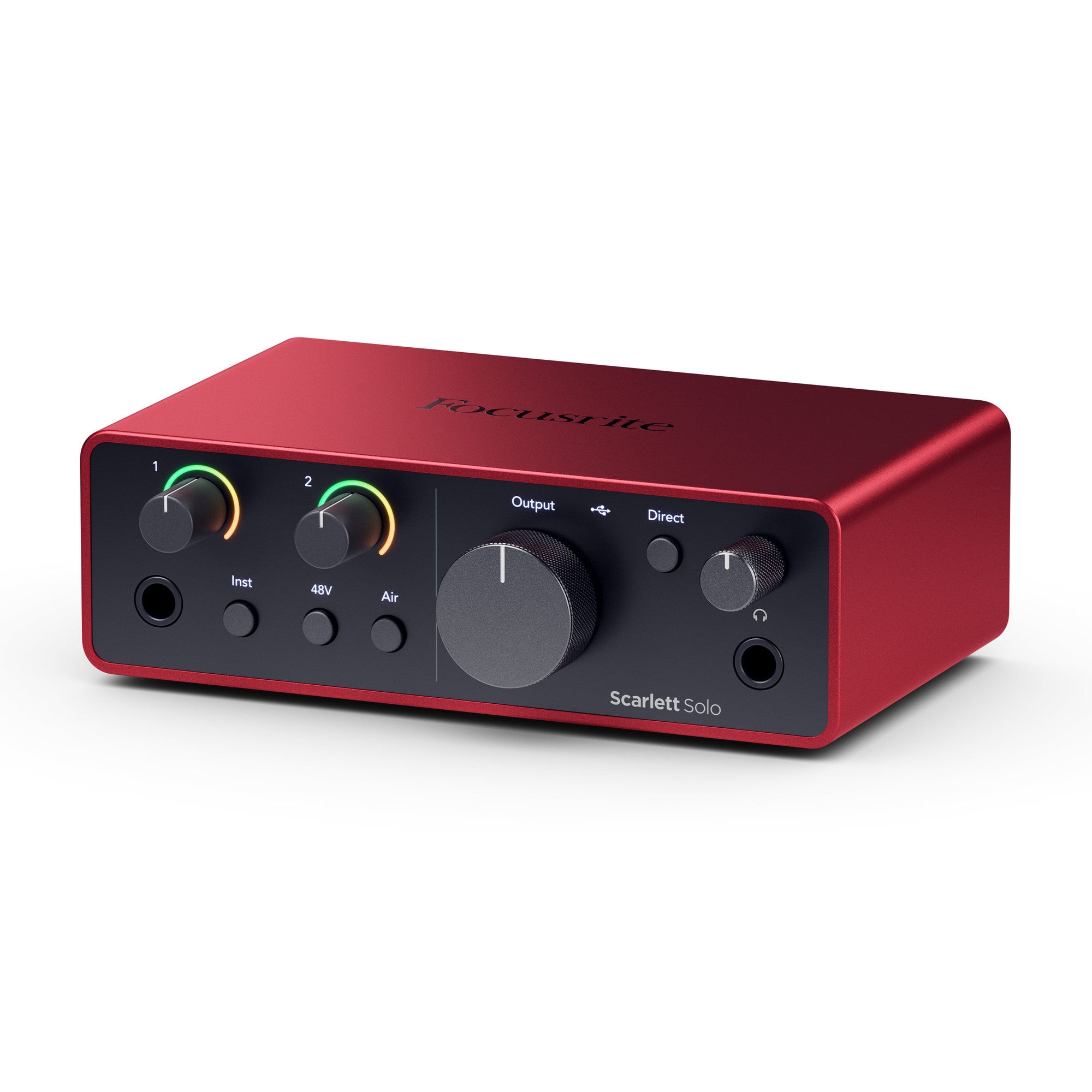 Focusrite Scarlett Solo (4th Gen) 2-in/2-out USB Audio Interface