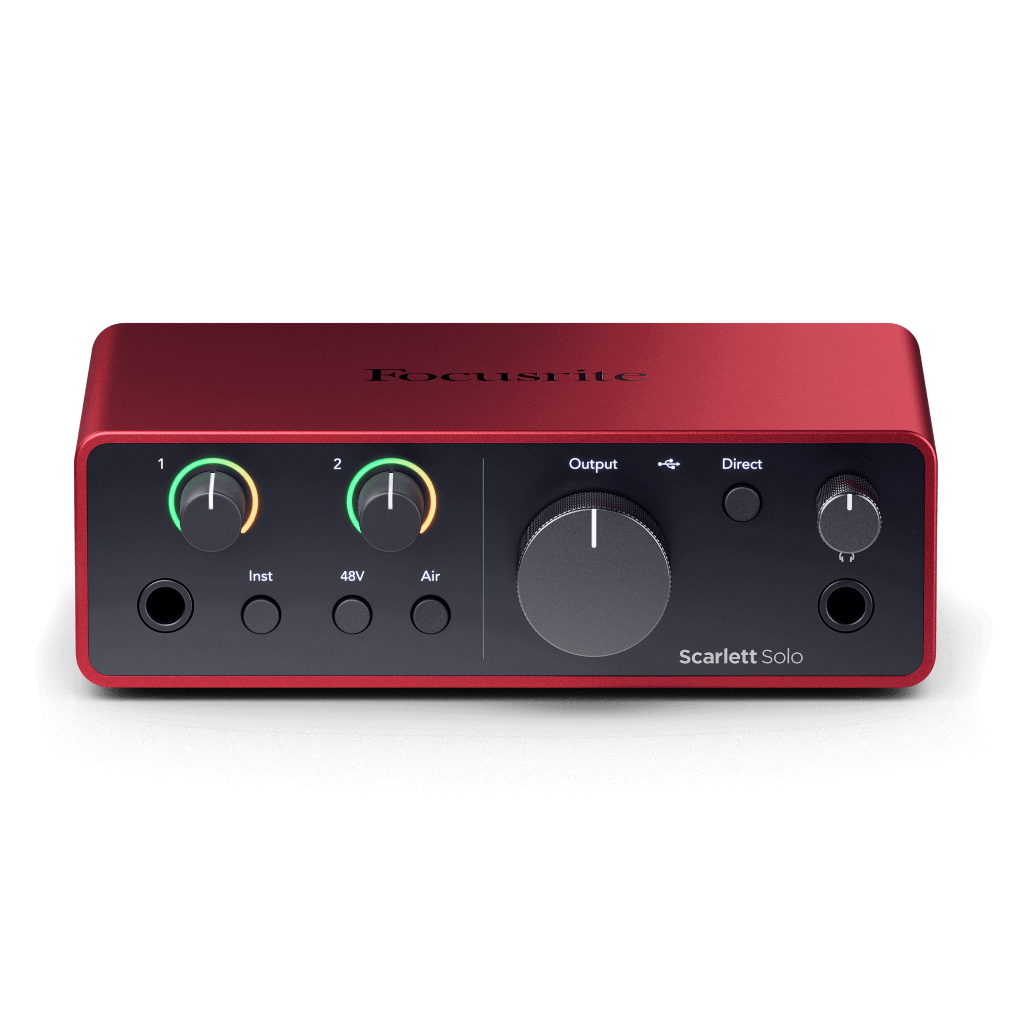 Focusrite Scarlett Solo (4th Gen) 2-in/2-out USB Audio Interface