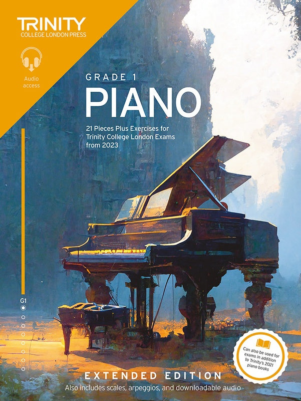 Trinity Piano Exam Pieces Plus Exercises from 2023, Grade 1