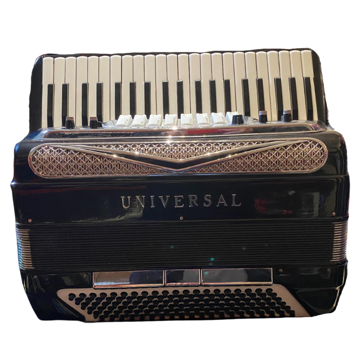 Universal 120 Bass Accordion w/ Microphone