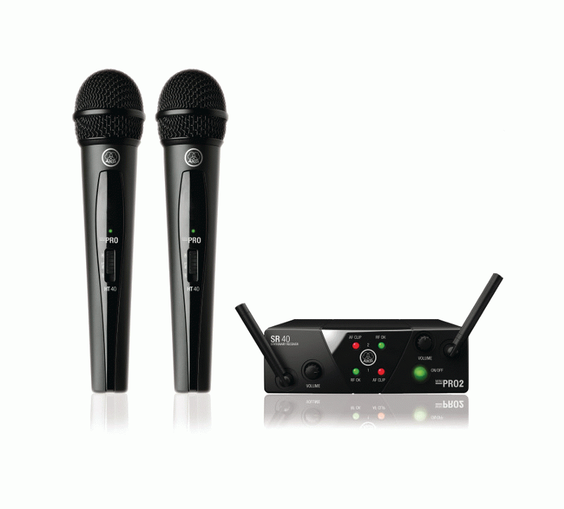 AKG WMS40 Mini Dual Vocal Set